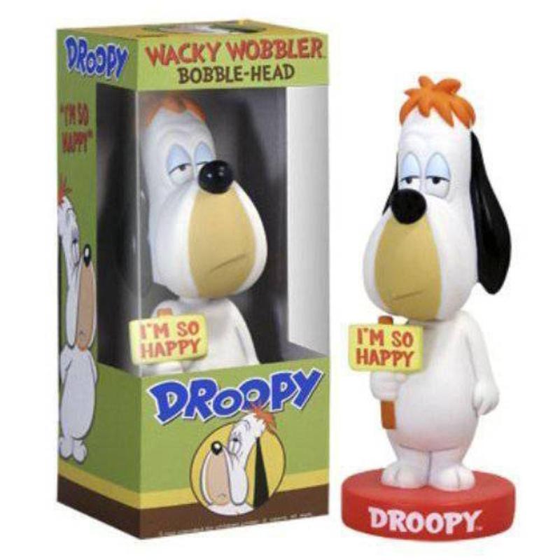 FUNKO wacky wobblerボブルヘッド　ハンナバーベラDROOPY Funko Wacky Wobbler Hanna Barbera - Droopy - Funko - Magazine Luiza